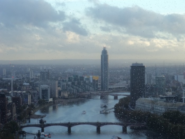 London Eye - visão do alto